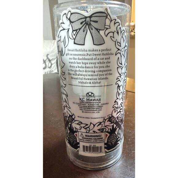 Lovely Hawaiian Dashboard Dancing HULA DOLL Bobble Official Souvenir KC Hawaii - Picture 4 of 7